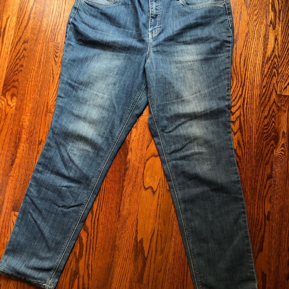 Christopher & Banks Relaxed Fit Blue Jeans